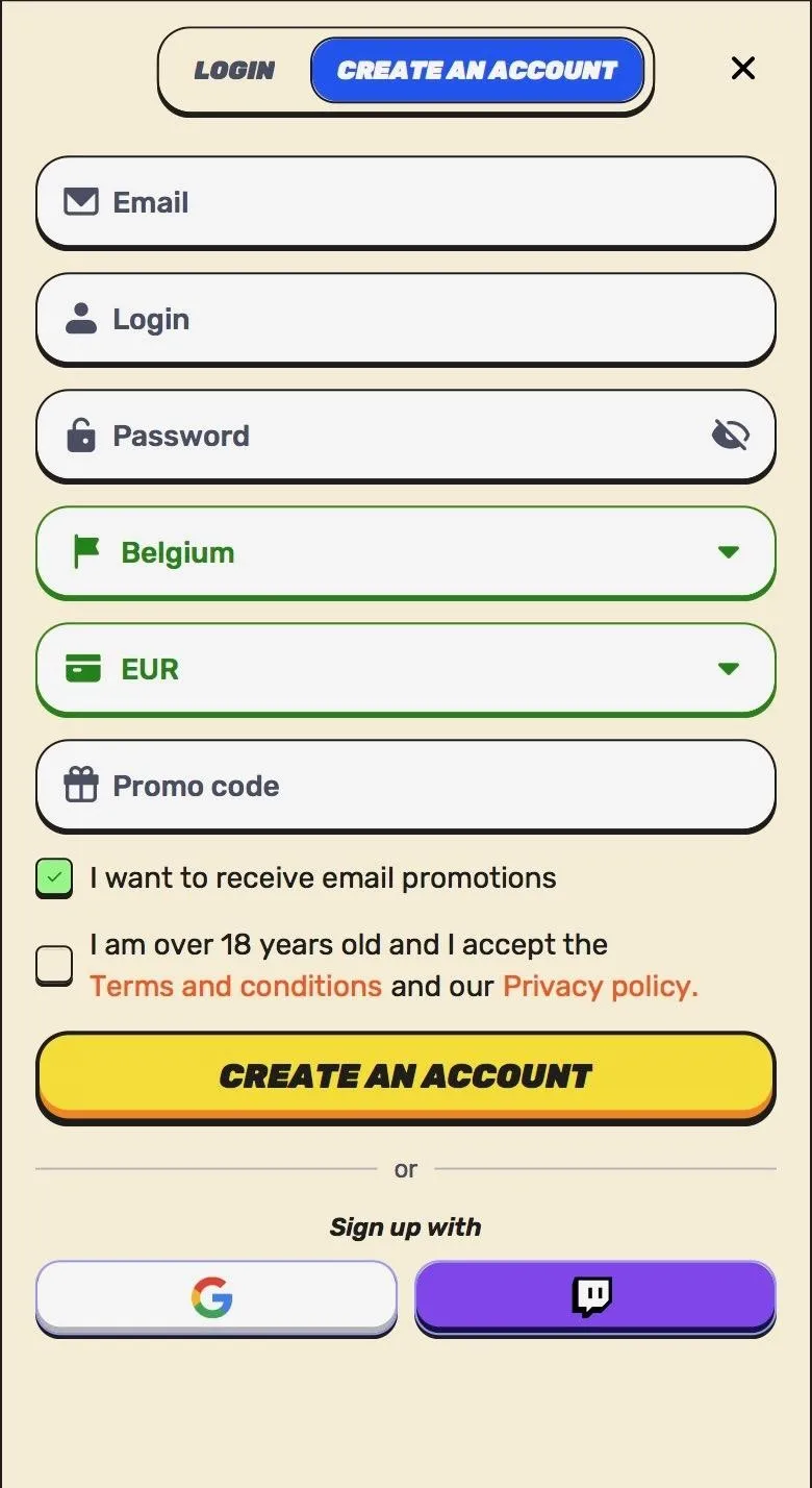 Application et version mobile de Gamblezen Application et version mobile de Gamblezen