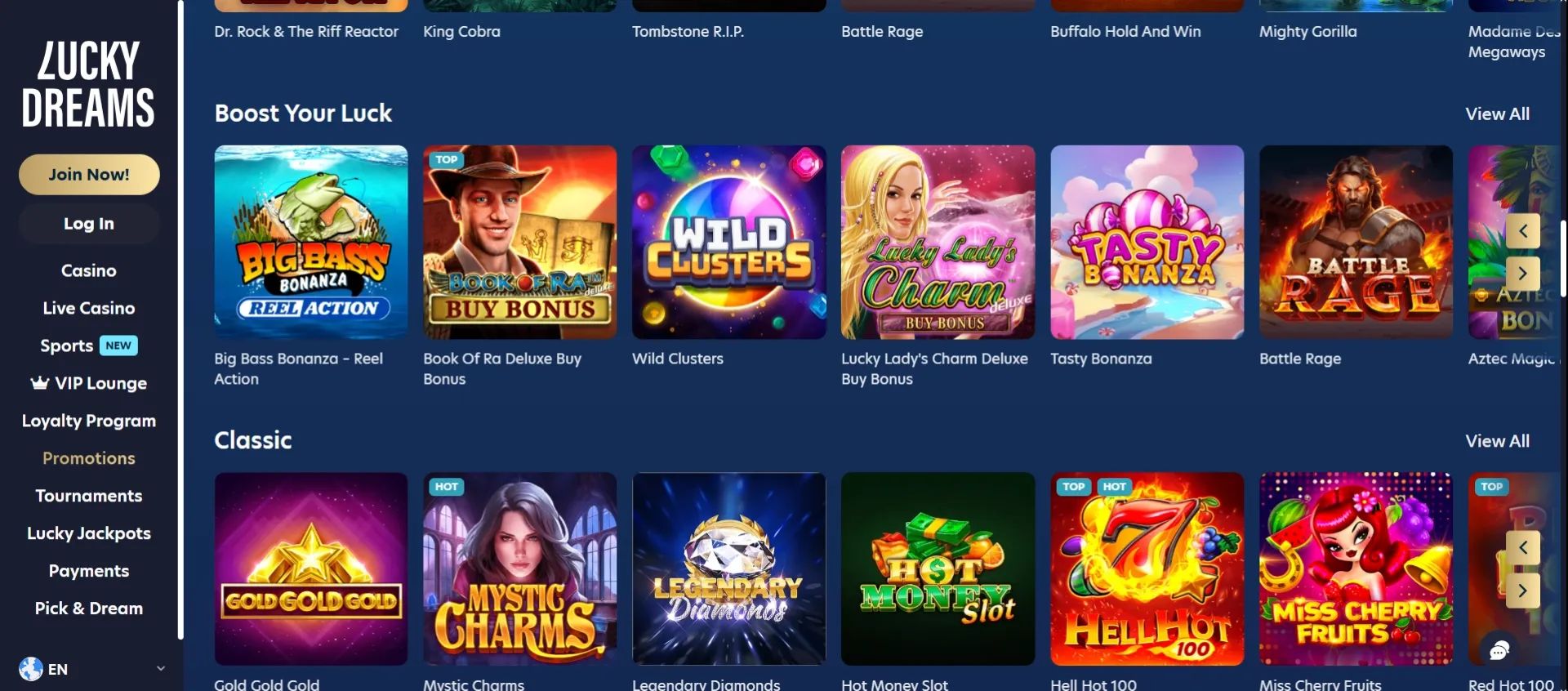 Game Selection