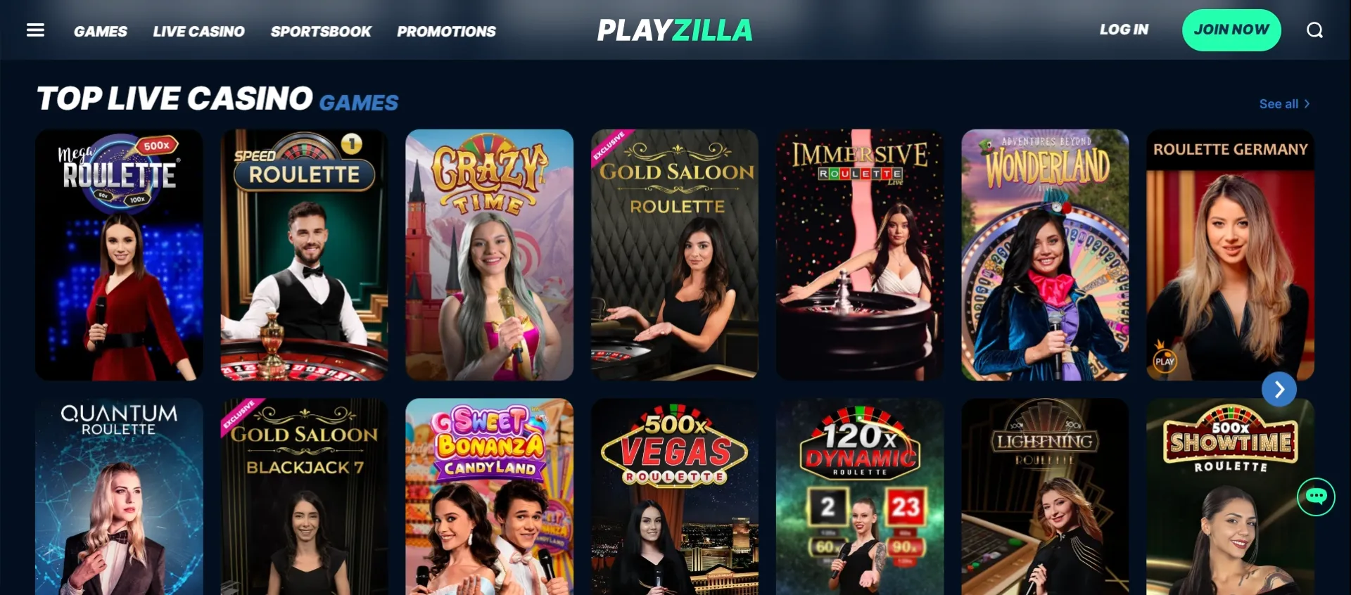 PlayZilla online casino
