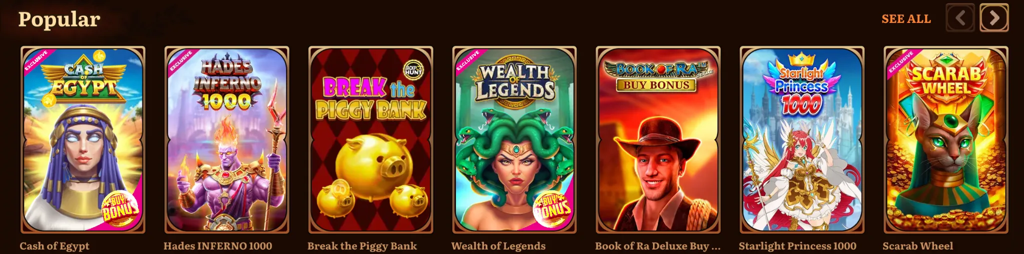 Game selection