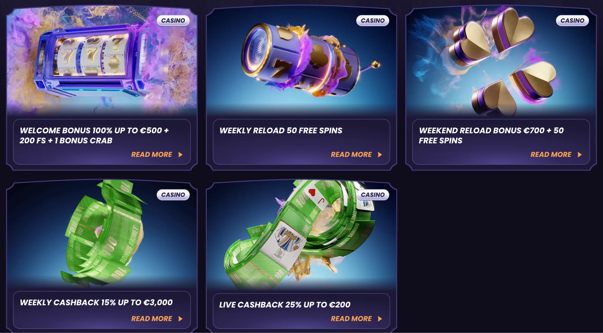 Bonuses and Promotions