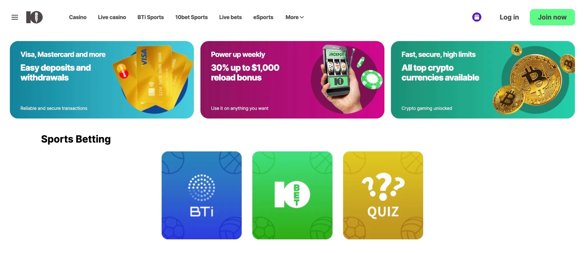 Bonuses and Promotions