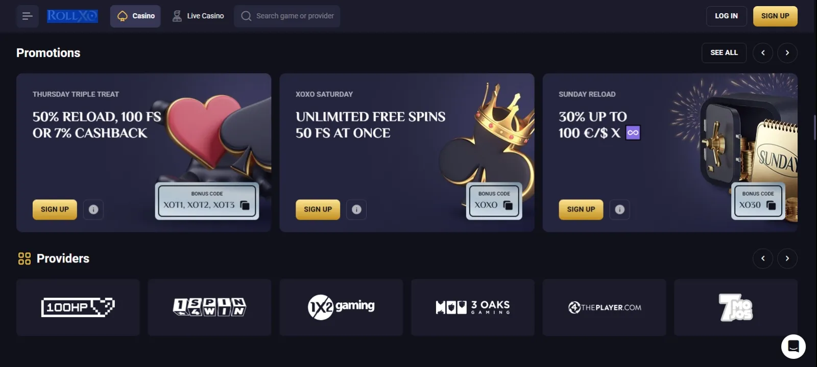 Bonuses and Promotions