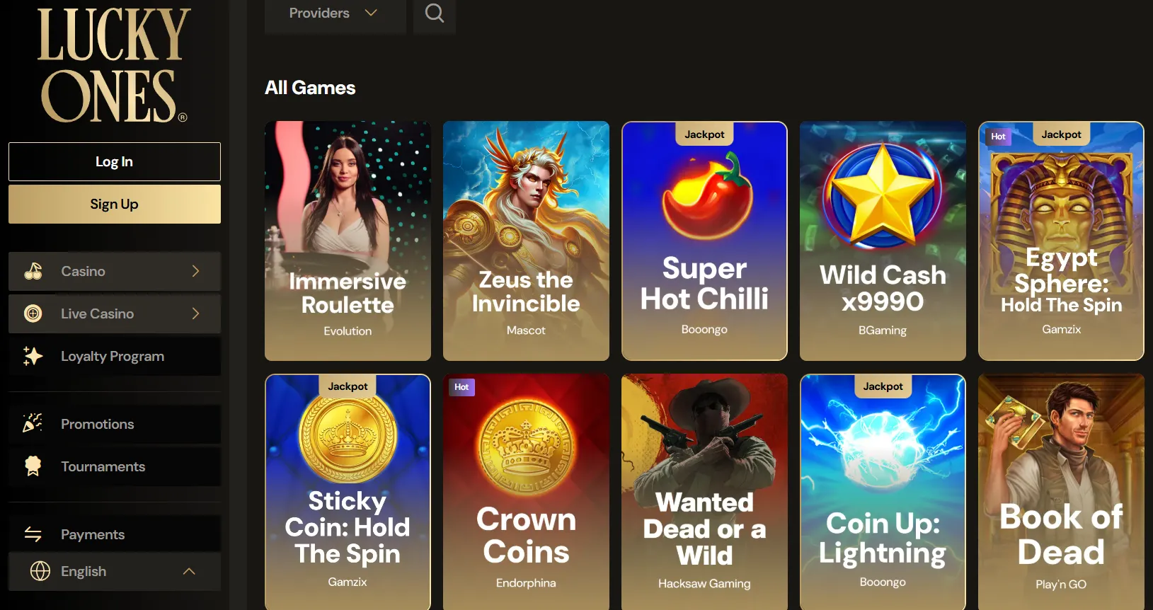 Game selection