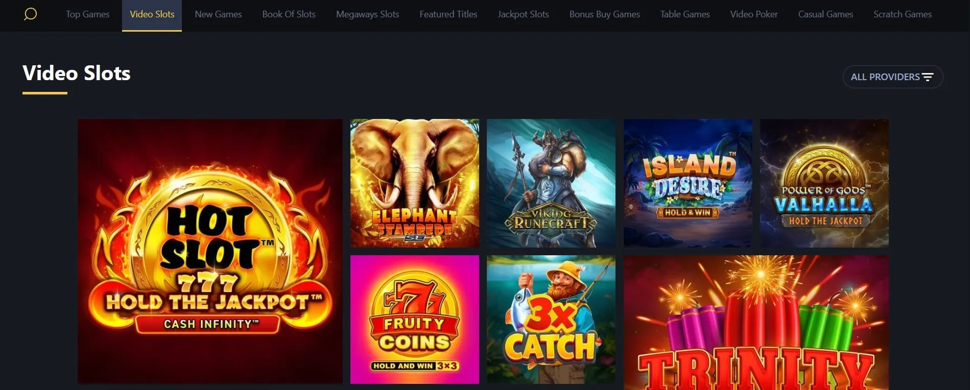 Range of games