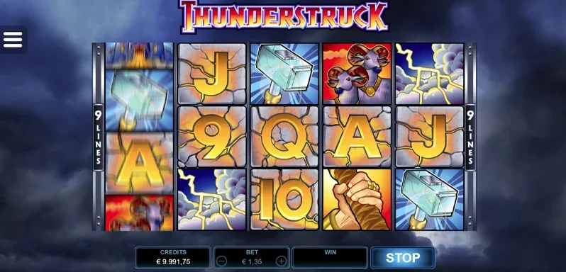 Thunderstruck Feature Symbols
