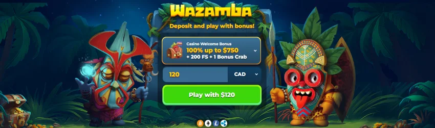 Wazamba Casino Canada