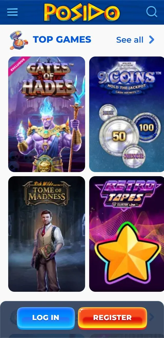 Posido mobile Casino und App