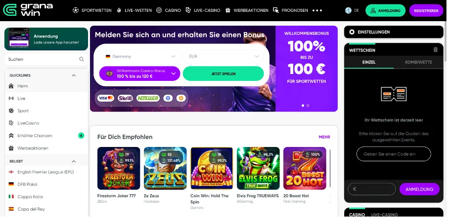 Bonusangebote im &Uuml;berblick