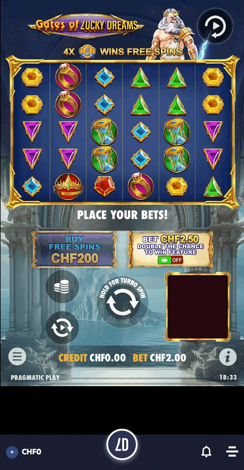 L’application et la version mobile Lucky Dreams Casino