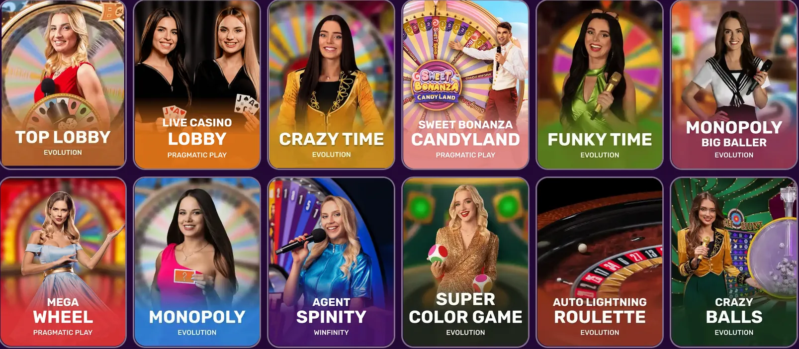 Live-Dealer-Spiele im Spinando Casino