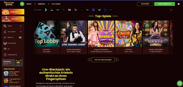 Live-Dealer-Spiele