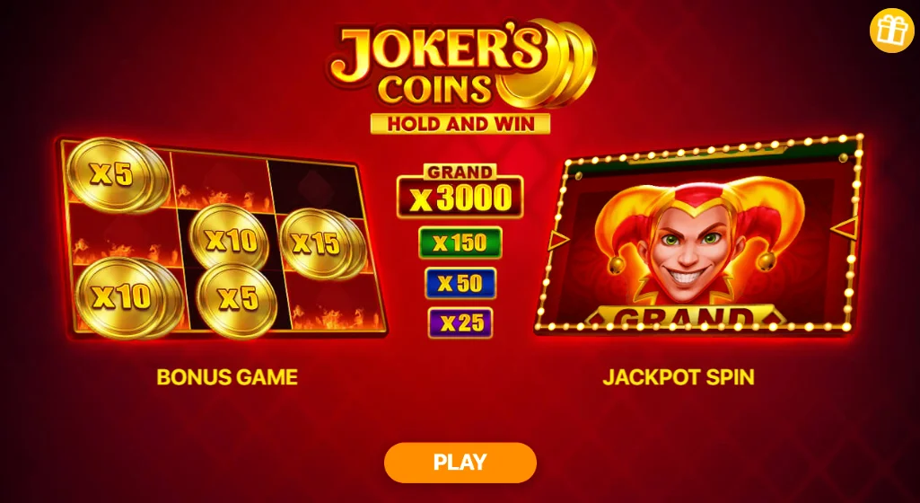 Joker Coins Hold and Win Slot