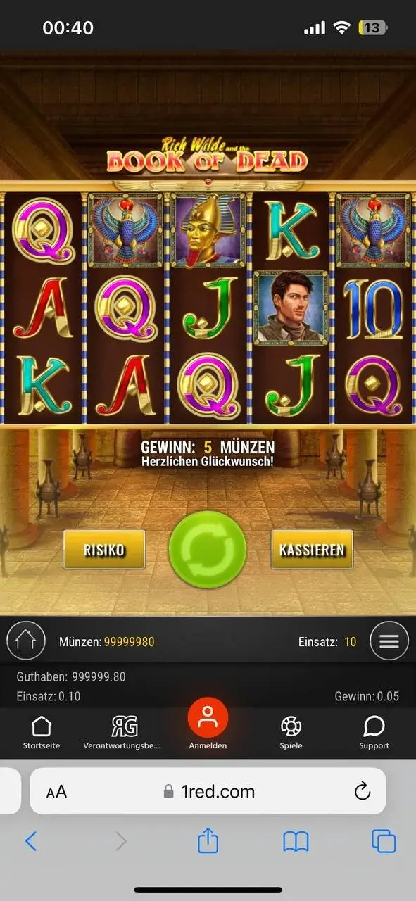 Mobiles Casino 1Red