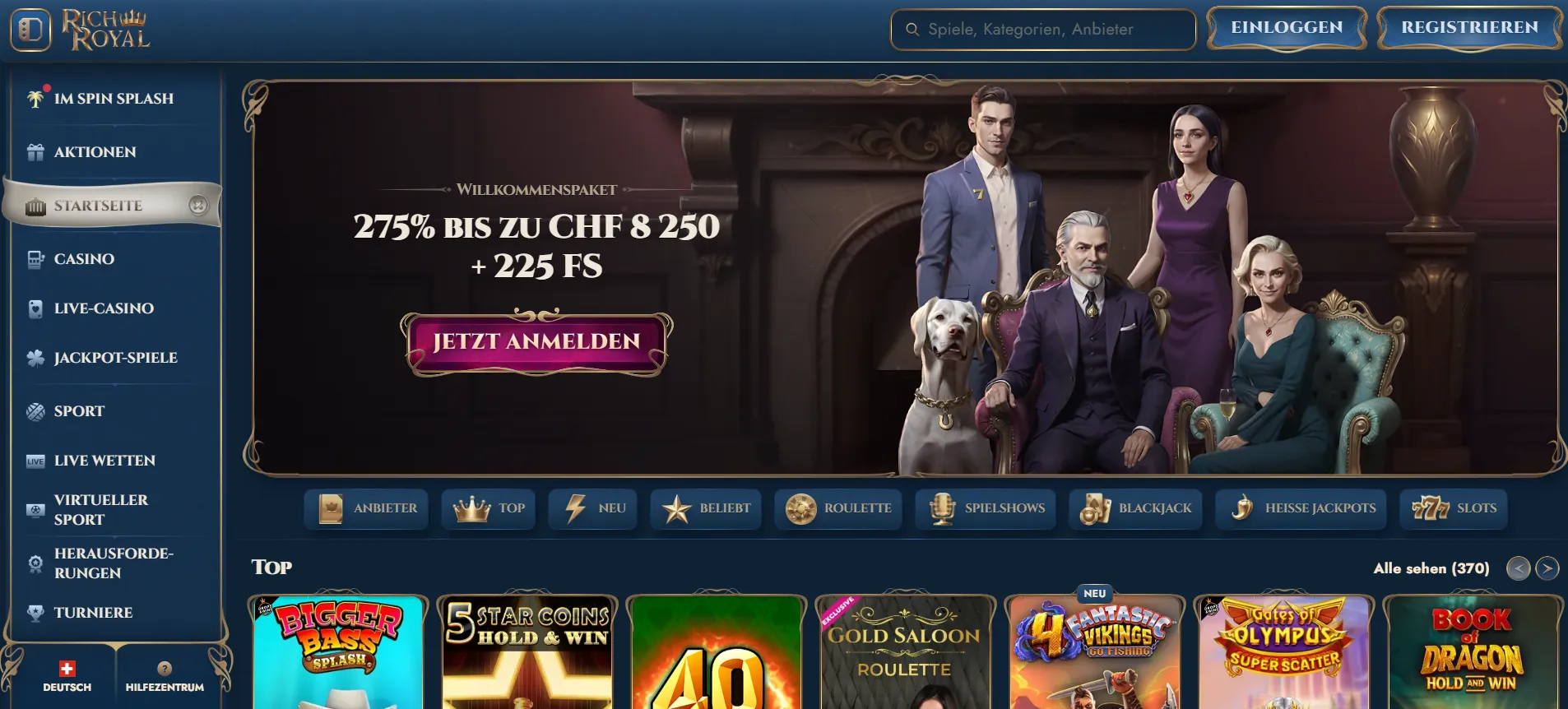 Rich Royal Casino