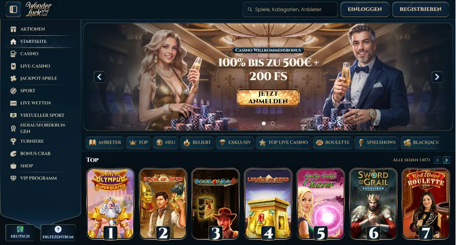Wonder Luck Casino