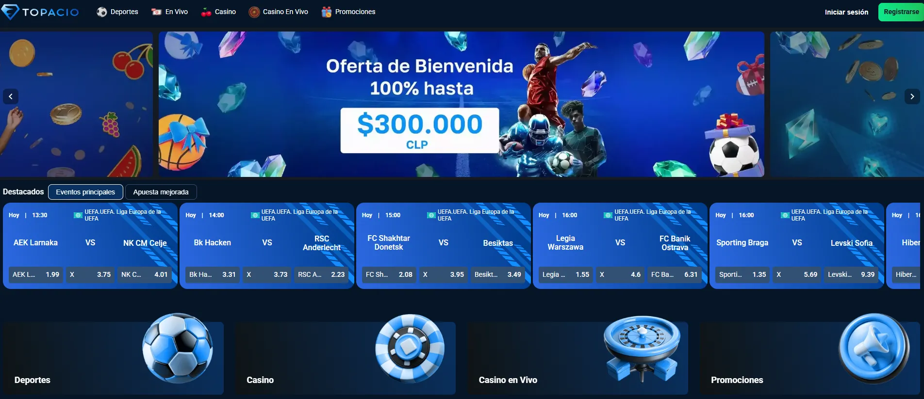 Bonos y promociones