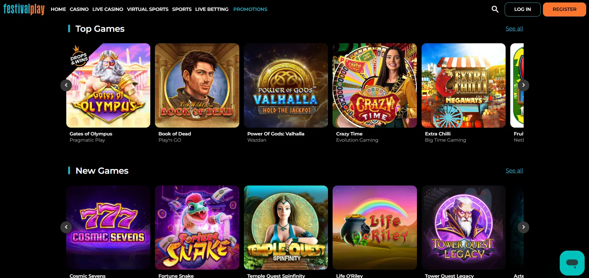 Festivalplay casino