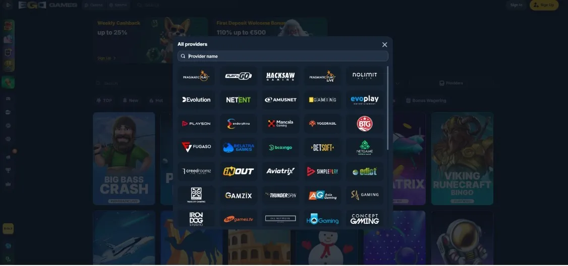 EgoGames EgoGames