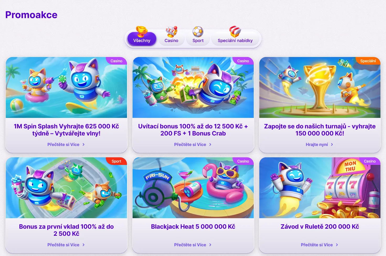 Bonusy a promoakce Bonusy a promoakce