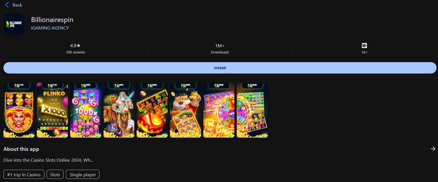 BillionaireSpin BillionaireSpin