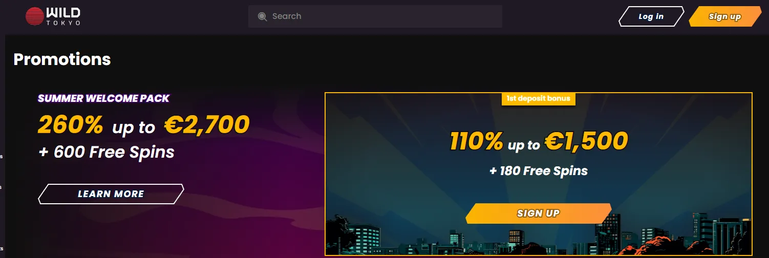 Bonusy a promo akce 