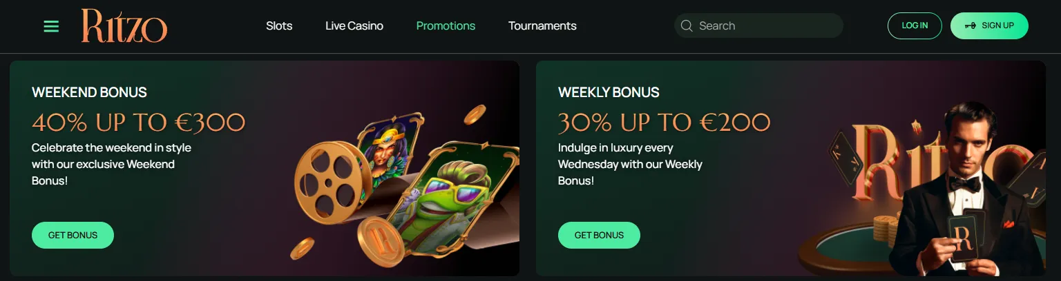 Bonusy a promo akce Bonusy a promo akce