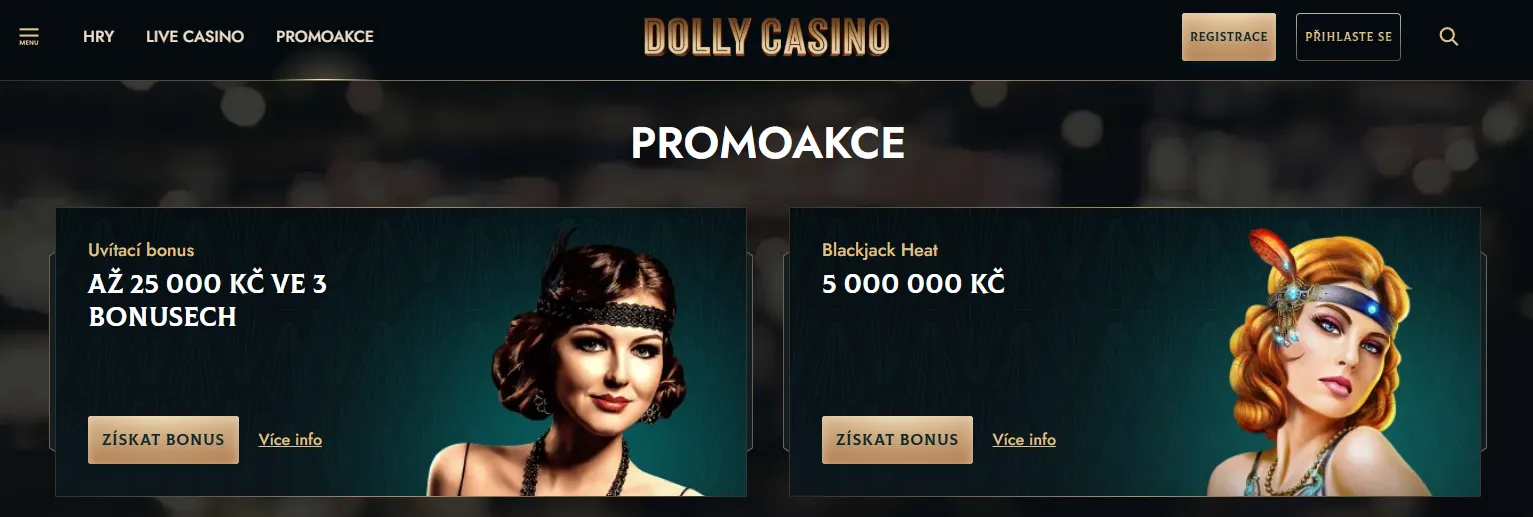 Bonusy a promo akce