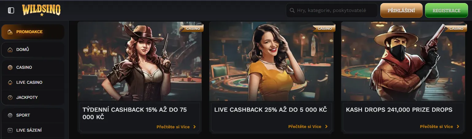 Bonusy a promo akce Bonusy a promo akce