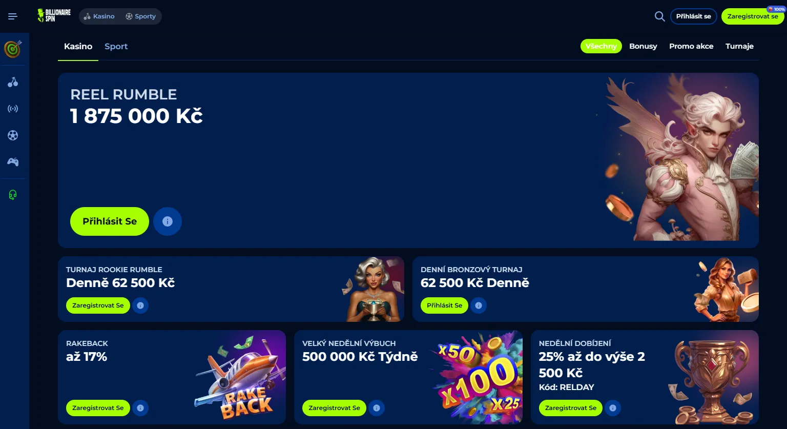 Bonusy a promo akce Bonusy a promo akce