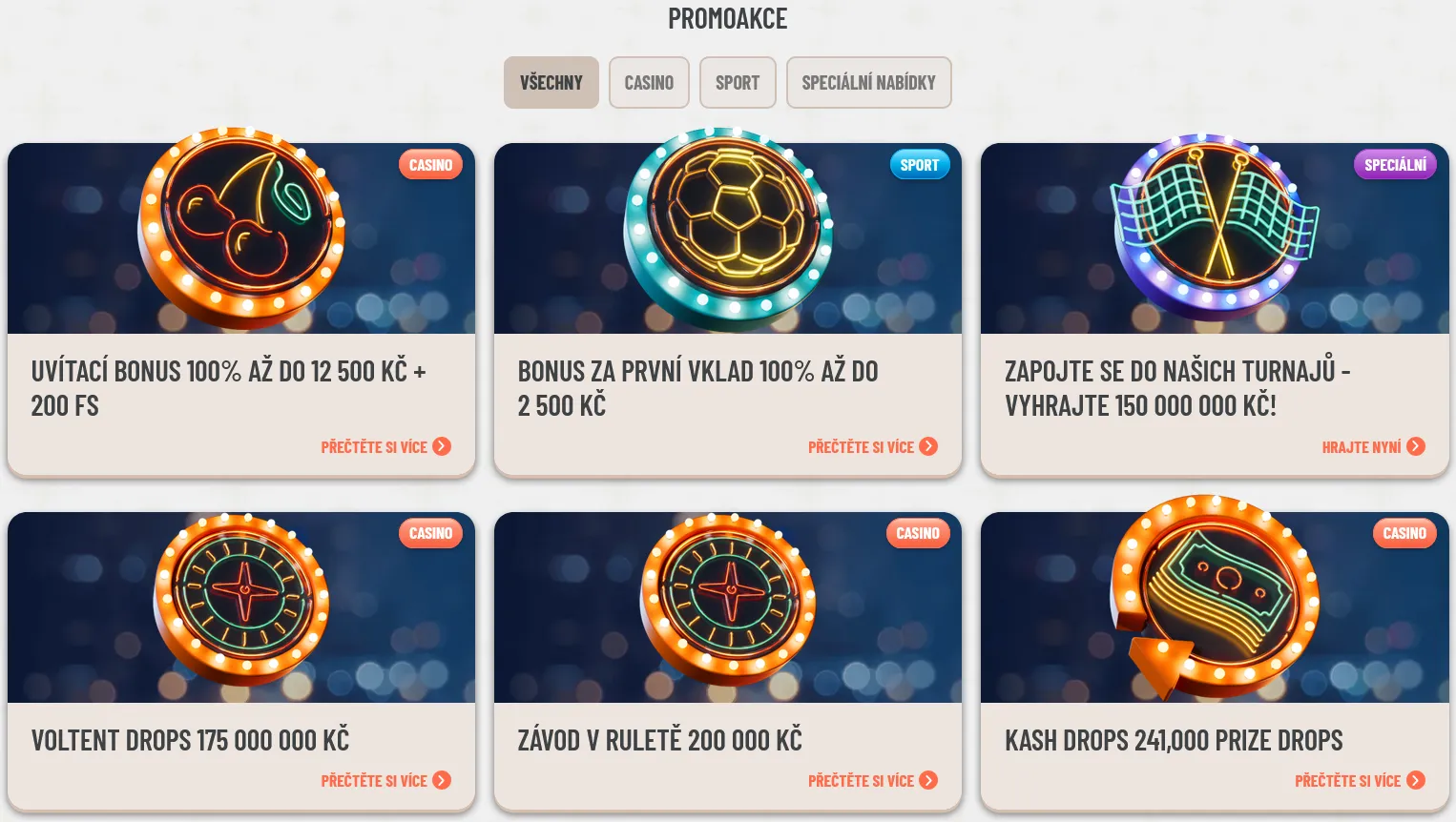 Bonusy a promoakce Bonusy a promoakce