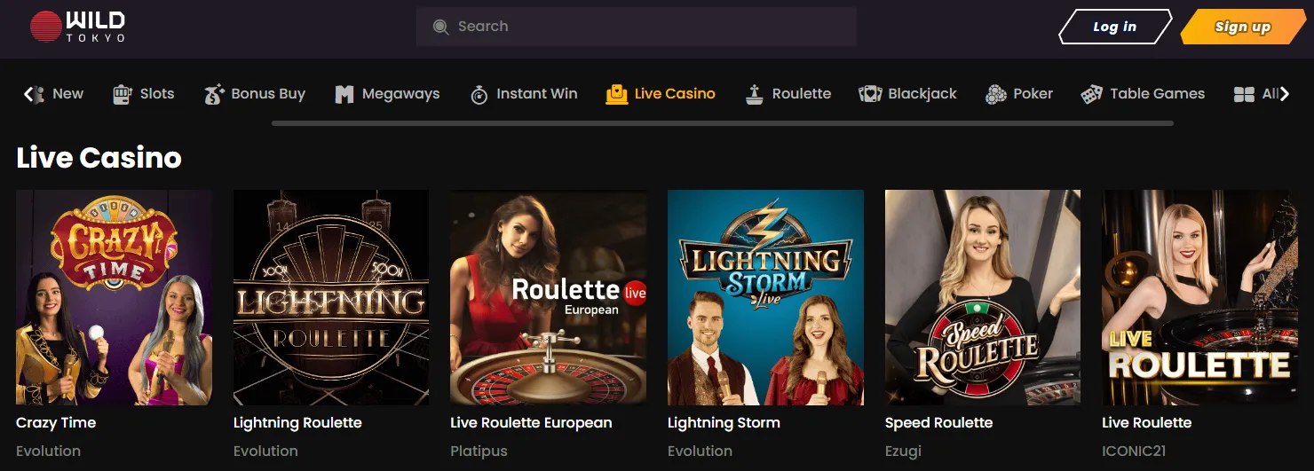 Wild Tokyo casino