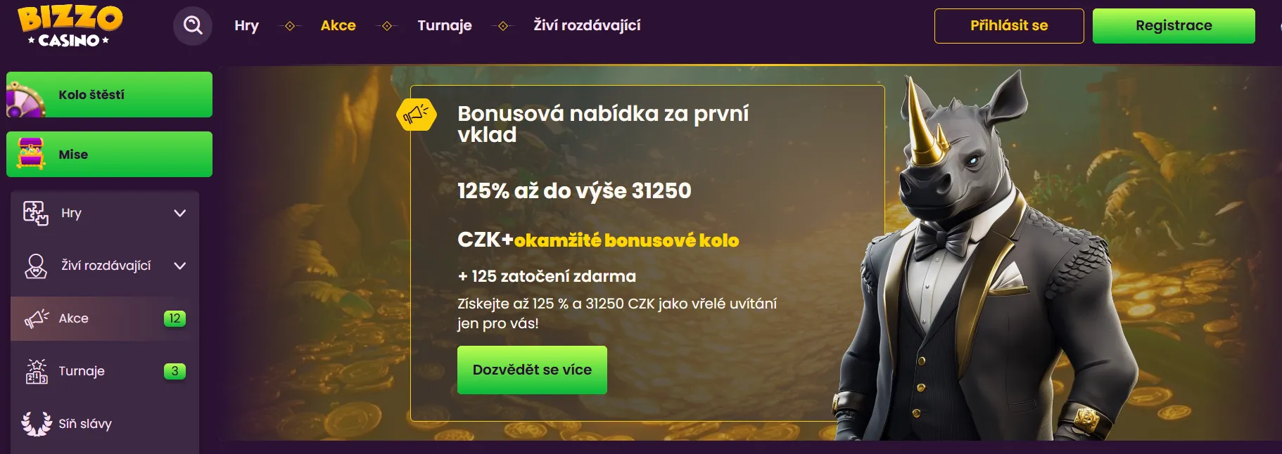 Bonusy pro české hráče