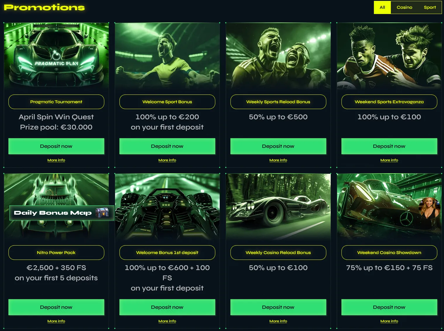 Bonusy a promoakce