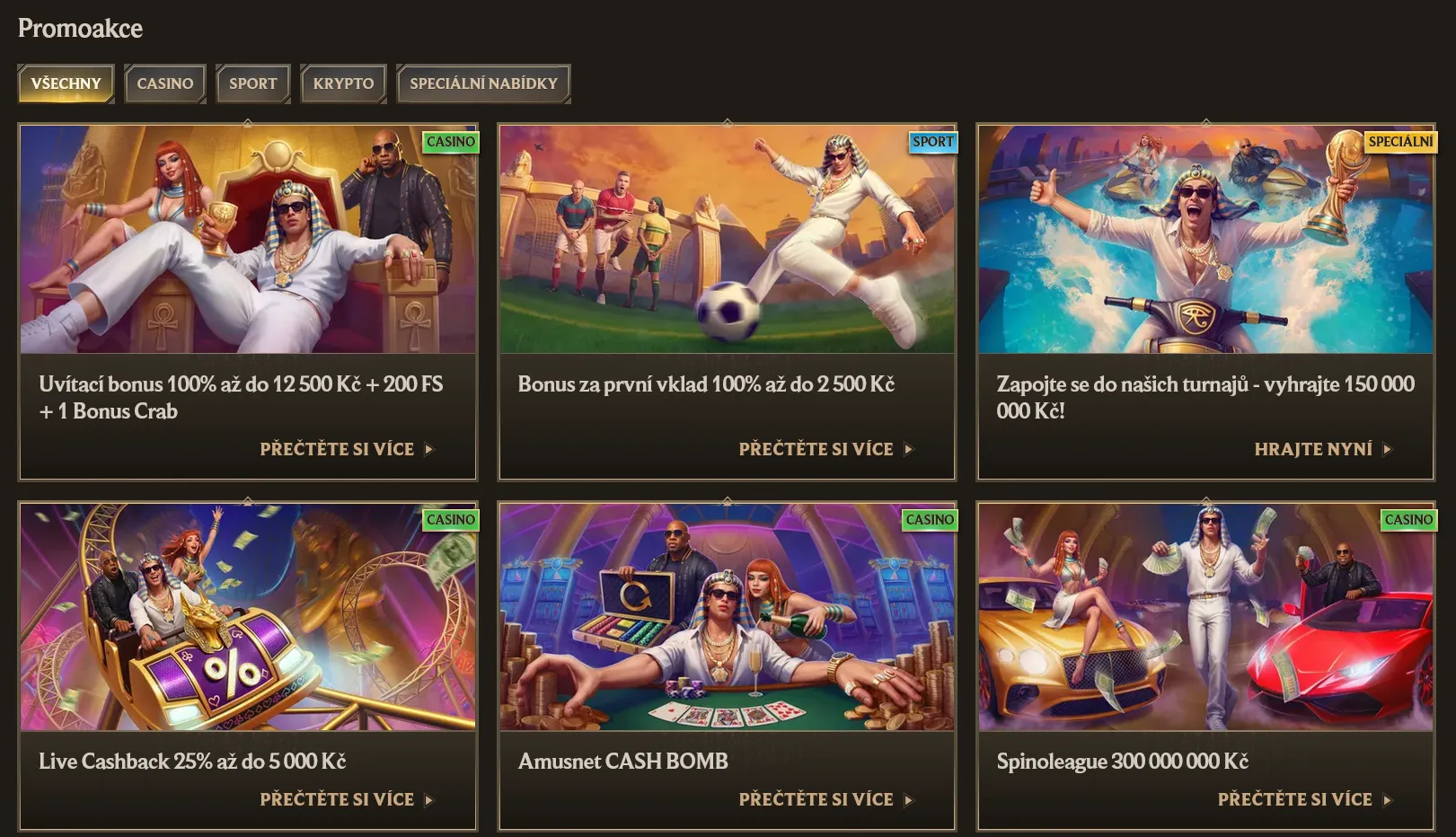 Bonusy a promoakce