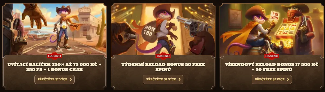 Bonusy a promo akce Bonusy a promo akce