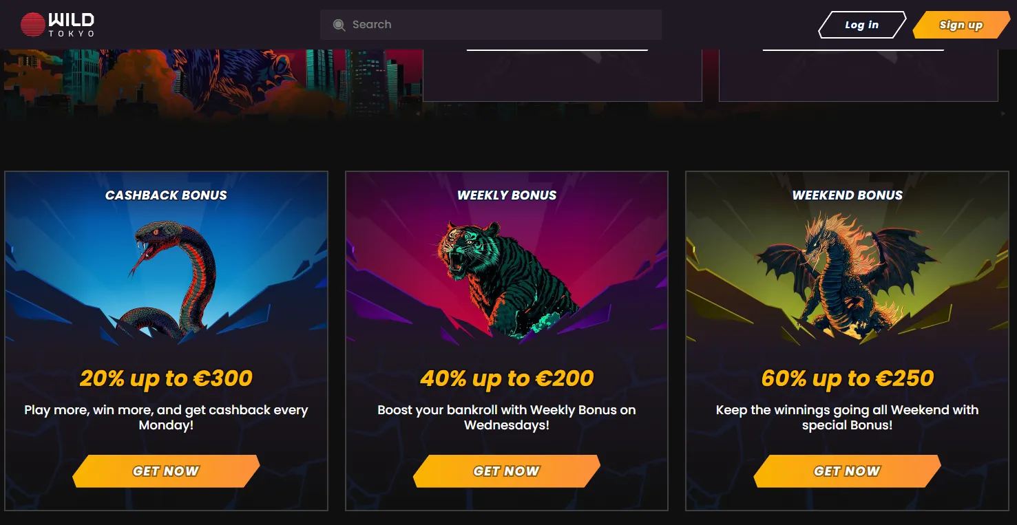 Bonusy a promo akce 