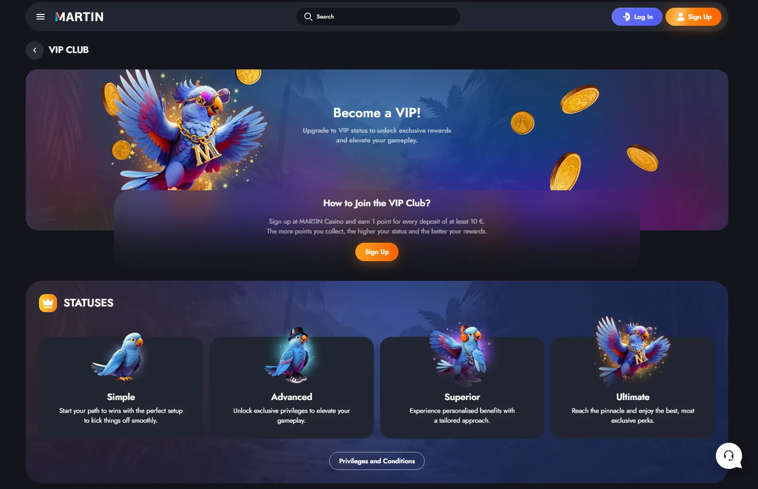Martin casino bonusy a promo akce Martin casino bonusy a promo akce