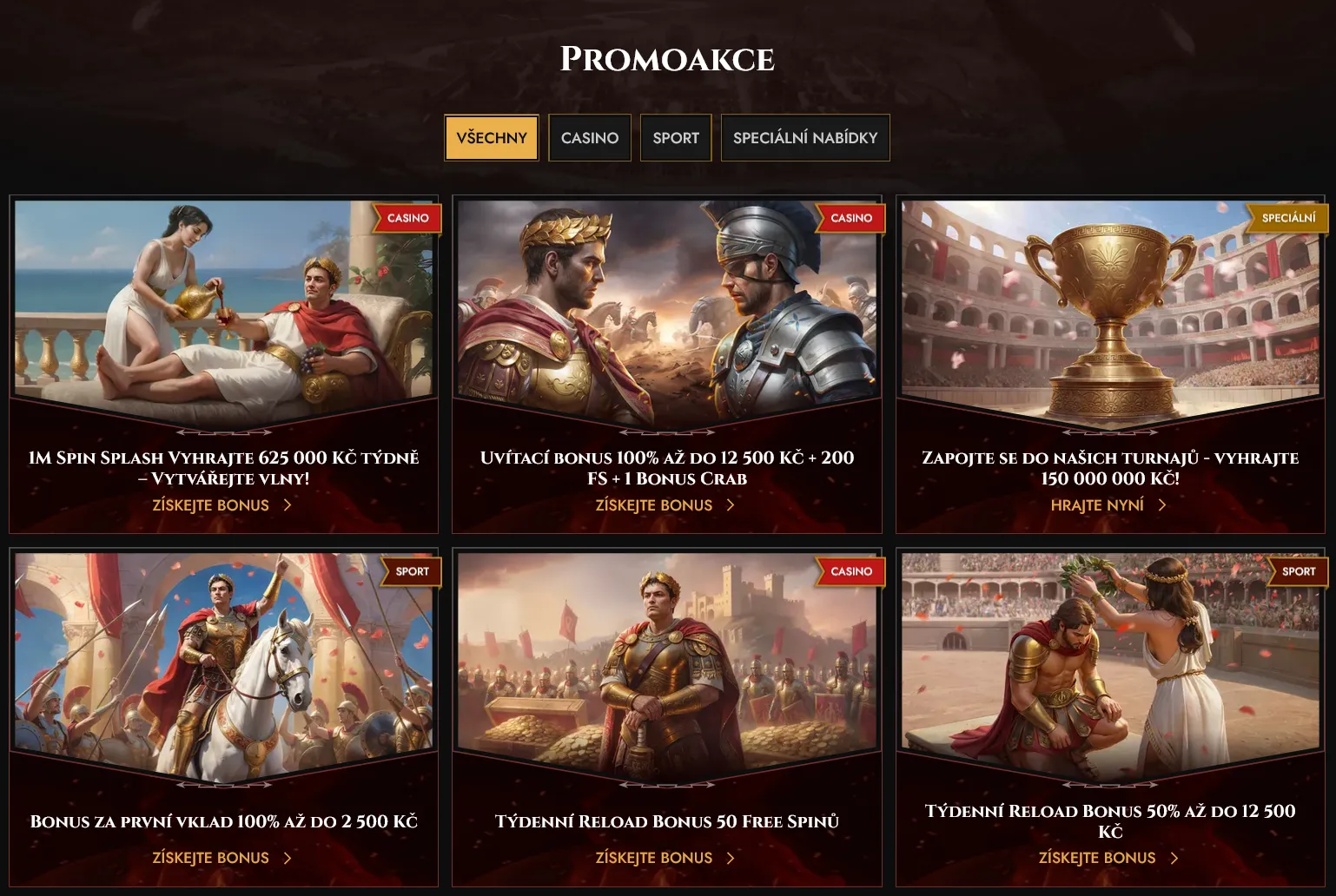 Bonusy a promoakce