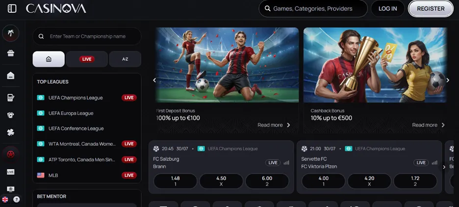 Bonusy a promo akce Bonusy a promo akce