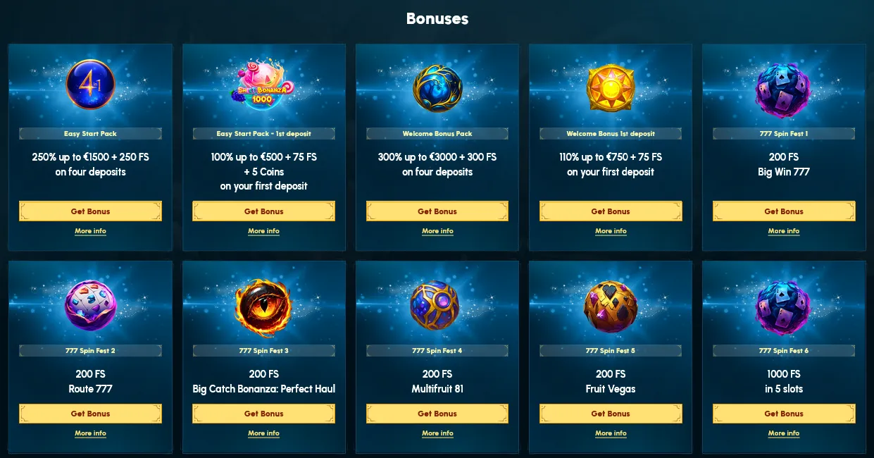 Bonusy a promoakce