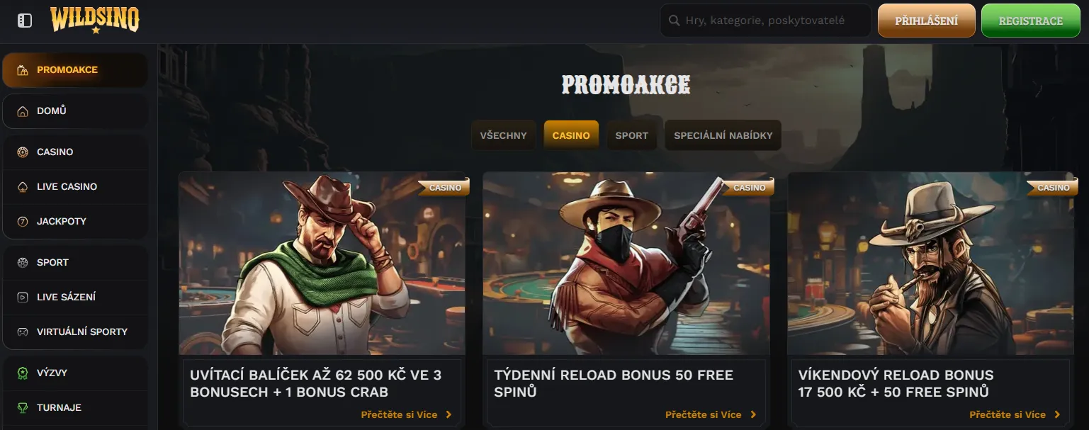 Bonusy a promo akce Bonusy a promo akce