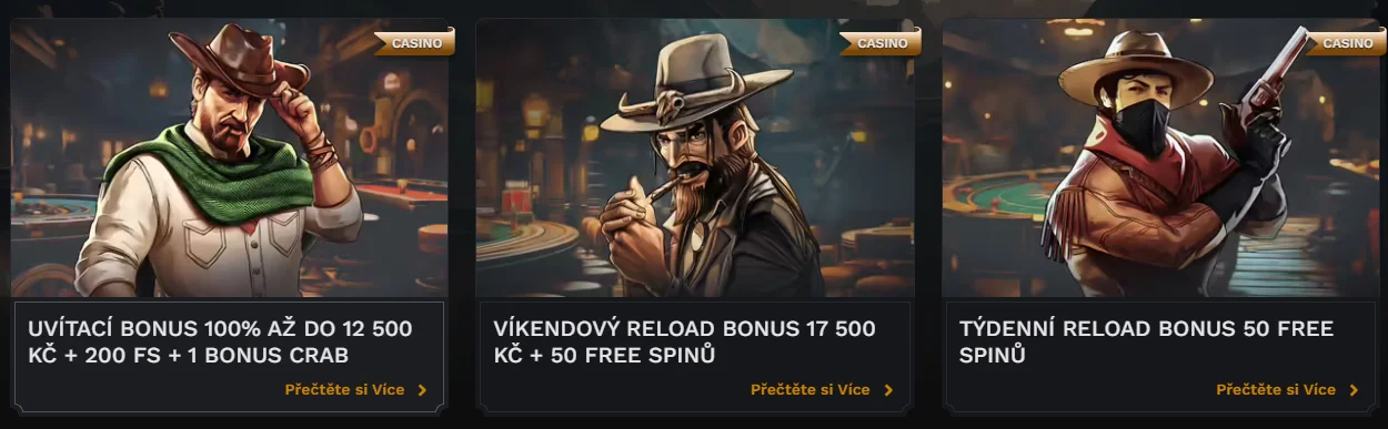 Bonusy a promo akce