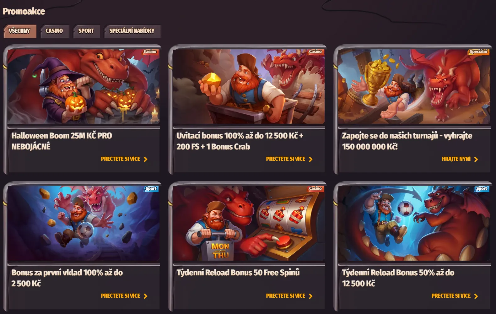 Bonusy a promoakce Bonusy a promoakce