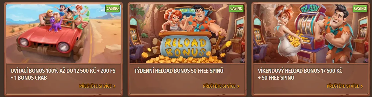 Bonusy a promo akce 