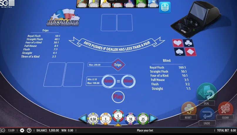 ultimate texas holdem ultimate texas holdem