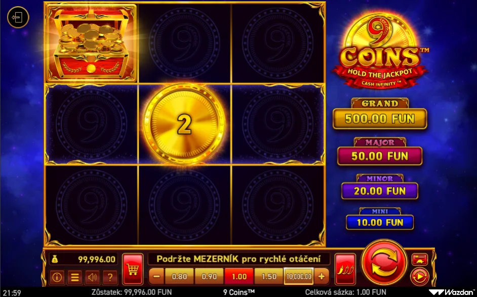 9 Coins slot