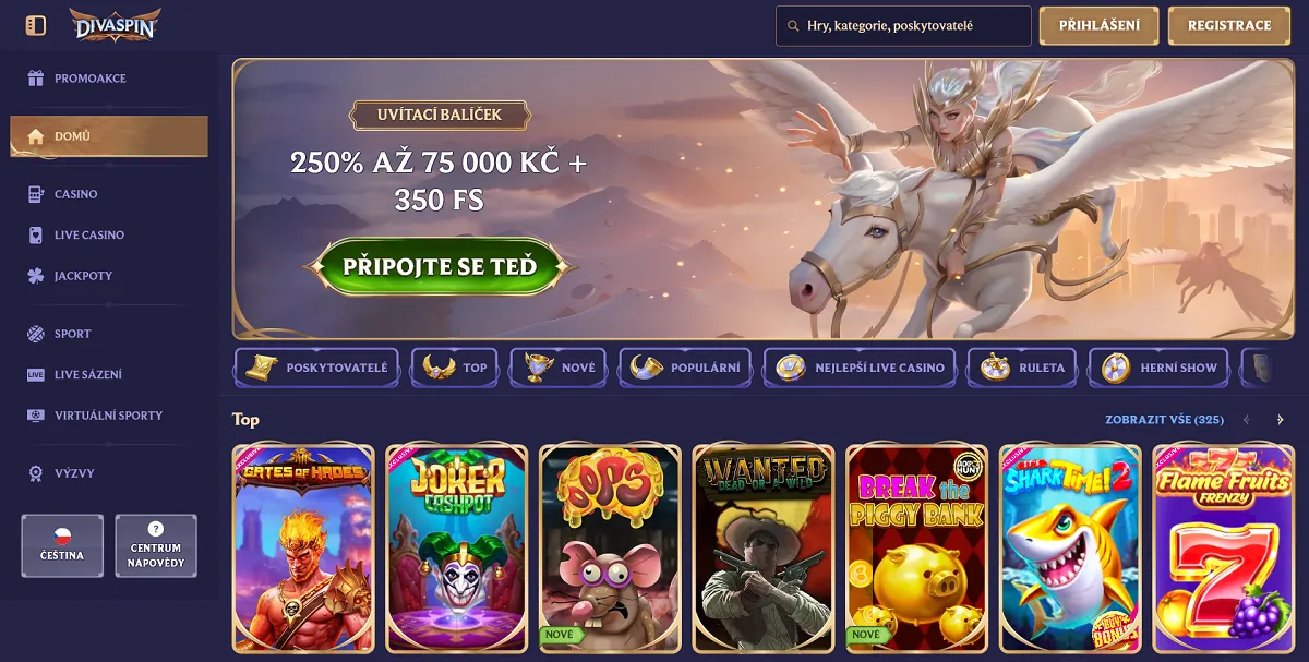 Diva Spin kasino