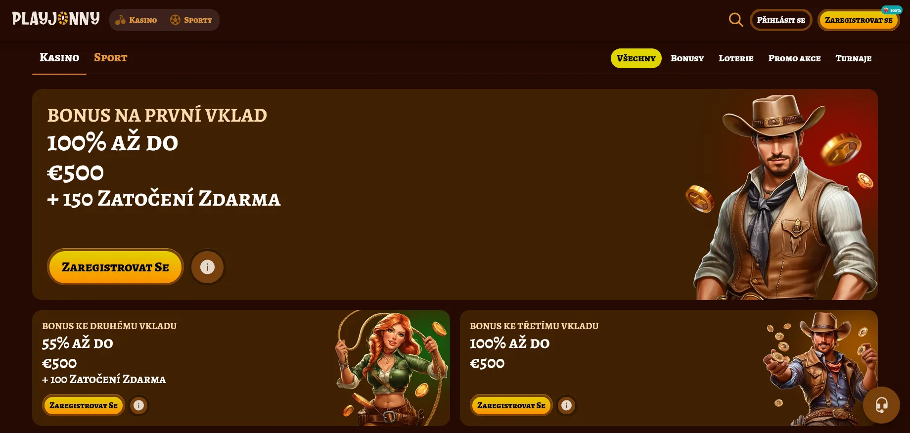 Bonusy a promoakce Bonusy a promoakce