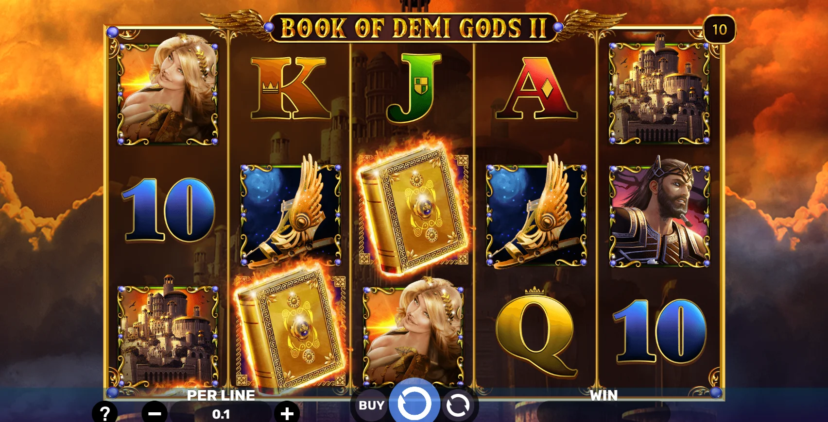 Přehled Book Of Demi Gods II slotu
